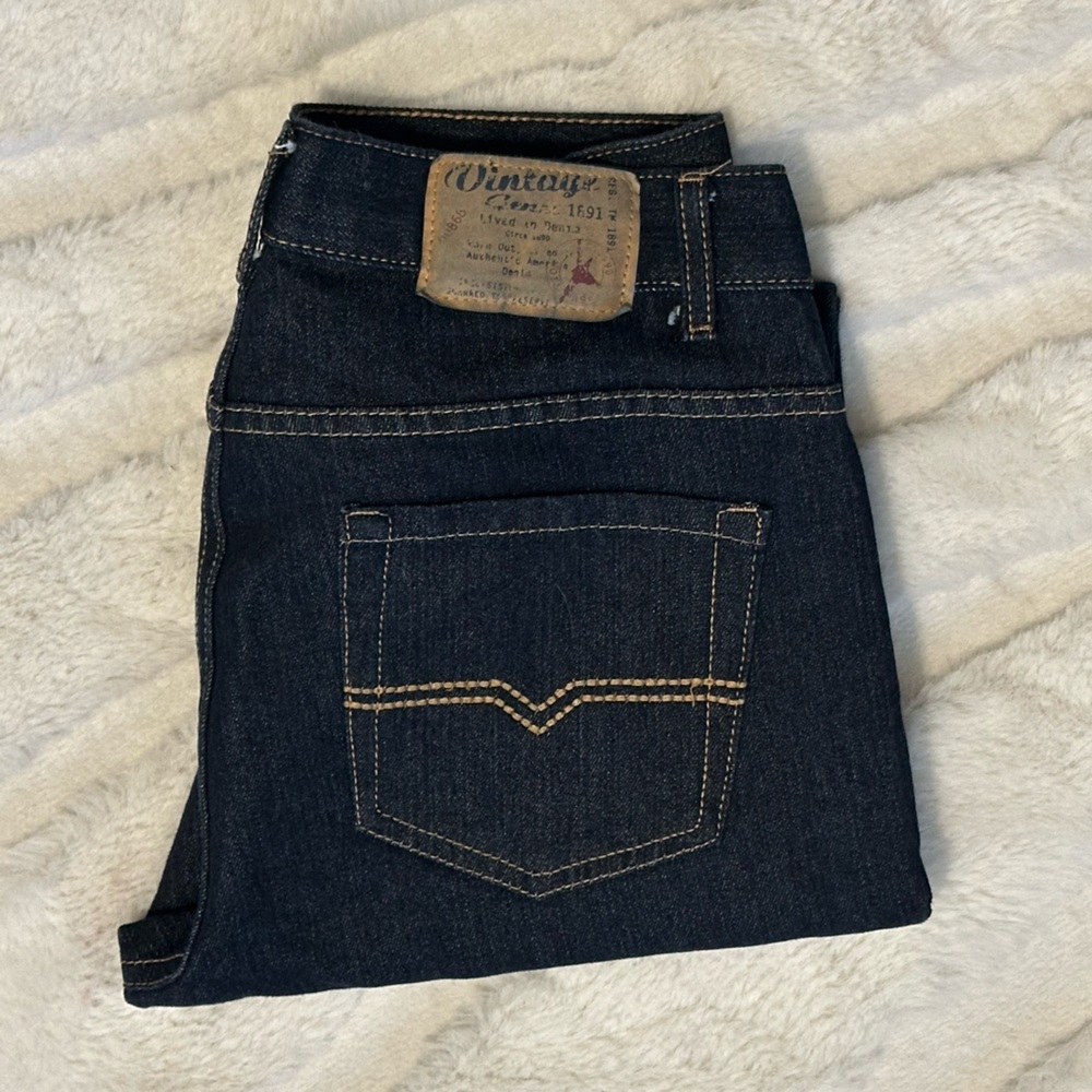 Vintage Genes| 1891 Classic Dark Denim Jeans